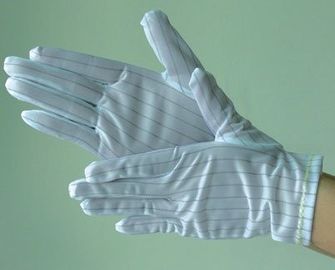 100% de katoenen Verbruiksgoederen Esd van SMT Gloves Antistatische Handschoenen voor Elektronika